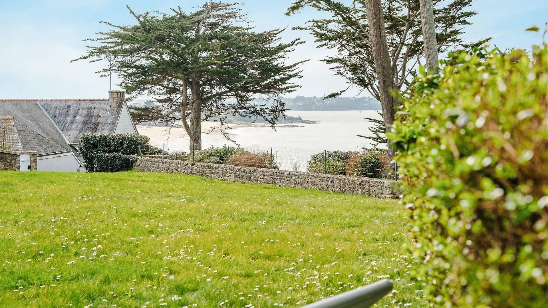 Daire Appartement La Brise Vue Mer Lancieux